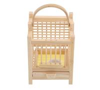 Parliky Bamboo Insect Cage with Enhanced Ventilation and Removable Panels Multi-purpose Cricket Feeder Box for Reptiles Spiders Grasshoppers Secure and Easy-clean Habitat
