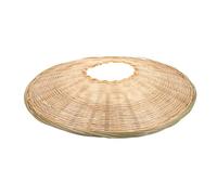 Parliky Bamboo Samurai Hat Lightweight Traditional Japanese Conical Straw Sun Visor for Ninja Cosplay Gardening Halloween Costume Accessory Breathable Asian Farmer Headwear