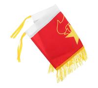 Parliky Band Flag Handheld Snare Drum Flag for School Band Teams Small Jazz Drum Supply for Outdoor Events