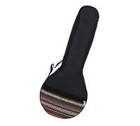 Parliky Banjo Carrying Bag Cotton Padding Portable Storage Pouch String Banjos for Travel and Music Lessons Stylish Ethnic Design
