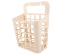 Parliky Basket Clothing Foldable Storage Hanging Plastic Laundry with Design and Detachable Green for Organisation Bathroom and Laundry Room