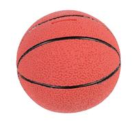 Parliky Basketball Shape Piggy Bank for Adults Vinyl Savings Bank with Capacity Easy Coin Deposit and Withdrawal No Fade Money Storage Decor for Boys