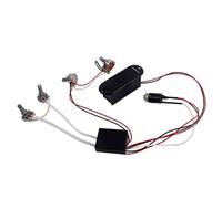 Parliky Bass Amplification Circuit Band Equalizer Eq Preamp Guitar Tone Control Wiring Harness for Active Bass Pickup Live Performance Use