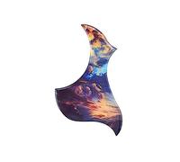 Parliky Bass Scratch Pick Guard Smooth Guitar Plate for Electric and Acoustic Guitars Creative Design Easy to Use