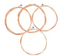 Parliky Bass Strings Replacement Set 4pcs Bass Strings Kit Made of Safe Material Hexagonal Strings for 4-string Bass