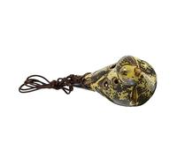 Parliky Beginner Ocarina 6-hole Wind Instrument Made of White Porcelain with Beautiful Sound for Children and Players