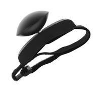 Parliky Black Plastic Foot Shaker Enhances Playing Experience with Strap with Unique Sound Effects Percussion Instrument Accessory for Bongos and Cajon Drummers for Performances