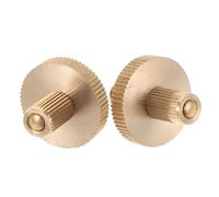 Parliky Brass Double Bass Bridge Screws Mini Replacement for Violin Guitar Instrument Accessories Effortless Height Tuning Sound-stable Fittings for String Instruments