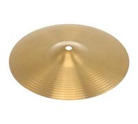 Parliky Brass Hi Hat Cymbals for Drum Kits Durable Percussion Instrument for Beginners and Professionals for Various Music Styles Traditional Finish for Great Sound