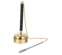 Parliky Brass Temple Chime Dharma Ritual Utensil for Buddhist Meditation and Prayer - Light Portable Smooth Surface Spiritual Practice Instrument for Temple Use