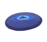 Parliky Buddha Sound Bowl Mat Handcrafted Blue Fabric Cushion for 20cm Singing Bowl Seven Design for Meditation and Spiritual Practices