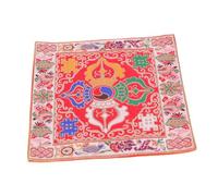 Parliky Buddhist Ritual Implement Cushion Non- Sound Bowl Mat for Meditation Lightweight Portable Prevents Movement Damage for Zen and Practices