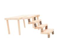 Parliky Cage Hamster Multi-level Climbing Platform with Hook for Pets Exercise and Coordination Development Decorative Chinchilla Plaything for Active Healthy Hamsters and Guinea Pigs