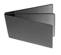 Parliky Car Insurance Case Driver License Holder Auto Document Organizer Compact Black Card Sleeve for Vehicle Registration and Insurance Protection Portable Car Essentials