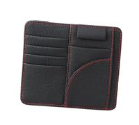 Parliky Car Sun Visor Organizer Bag Practical Auto Cards Holder for Pens Business Bills and Personal Items Easy Installation Utility Storage for Vehicle Glove Box and Sun Random Color