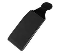 Parliky Car Visor Glasses Holder Sunglass Organizer with Flipping Design for Easy Access Protective Eyeglasses Case Compatible with Vehicles Sleek Black Storage Box for Car Interior