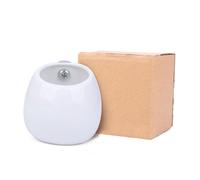 Parliky Ceramic Food Bowl Hanging Pet Feeder for Mice and Guinea Pigs Small Pets Feeding Bowl Wall Mounted White