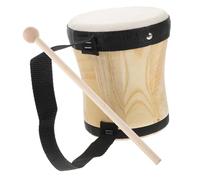 Parliky Children’s Educational Percussion Instrument Black Bongo Drum Hand Drums for Boys and Girls Music Learning Toy Early Childhood Music Teaching Aid