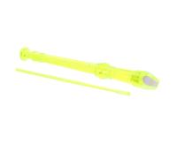 Parliky Children's 8-hole Soprano Recorder Clarinet Yellow Resin Beginner Musical Instrument for Kids Educational Wind Instrument for Practice