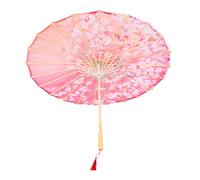Parliky Classical Oil Paper Umbrella Chinese Japanese Art Bamboo Structure Cherry Blossoms Dance Photography Decor