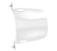 Parliky Clear Motorcycle Windscreen Windshield for Electric Scooters and Motorcycles Thick High Definition Transparent Screen with Widened Edge for Maximum Weather Protection and Enhanced