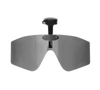 Parliky Clip On Sunglasses for Fishing and Outdoor Sports, Black UV Protection Sun Visor Sunglass Clip for Men and Women, Lightweight Clip-On Sunglasses Enhanced Visibility for Kayaking