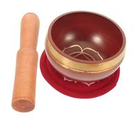 Parliky Colorful Chanting Bowl Prayer Instrument Bowl Multi-function Sound Nepal Sound Decorative Multi-function Singing Buddhism Copper Metal