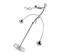 Parliky Creative Physics Balancing Couple Desktop Ornament Dynamic Equilibrium Perpetual Motion Decor Gift for Office and Home