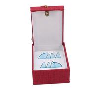 Parliky Crystal Nails Guzheng Playing Fake Nails Guzheng Practice Picks Finger Picks for Instrument