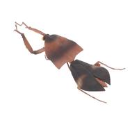 Parliky Dead Leaf Praying Mantis Model, Hand Painted Realistic Mantis Statue, Simulation Insect Figurine for Science Learning and Garden Decoration,
