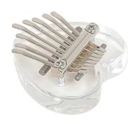 Parliky Delicate Heart Shape Kalimba Keys Thumb Piano Fingertip Piano Instrument Easy to Play for Toddlers and Beginners