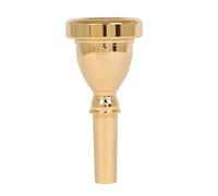 Parliky Delicate Tuba Accessory Cnc Plated Mouthpiece for Tuba for Marching Band and Concerts Easy to