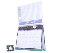 Parliky Desk Calendar Flip Daily Planner with Ample Writing Space Rotating Metal Binding Year Organizer for Office Home School Use