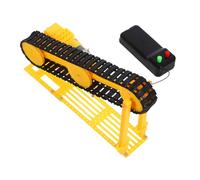 Parliky DIY Conveyor Belt Model Kit for Smooth Surface Science Experiment Prop Educational Stem Assembly for Learning Basic Principles and Practical Understanding