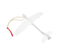 Parliky DIY Foam Glider Airplane for Hand Painted Craft Model Fun Outdoor Activity for Family Bonding Creative Expression Imagination Development