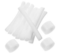 Parliky Dog Ear Standing Support Rods with Adhesive Tapes for Puppies | Foam and High-elastic Sponge, Gentle Home Training Aid, White 10 Pcs Set for German Shepherd Ears