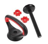 Parliky Dumbbell to Kettlebell Converter and Kettlebell Handle Grip with Adjustable Strength Training Handle Featuring Comfortable Grip and Stable Pvc Steel Base, for Professional Fitness