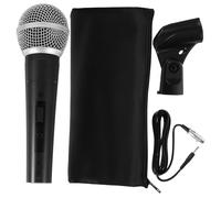 Parliky Dynamic Vocal Microphone with Cable Wired Handheld Ktv Mic for Singing and Speech Professional Grade Sound Quality Sturdy Classic Design for Karaoke Conferences and Stage