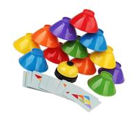 Parliky Educational Color Cognition Stacking Cups for Interactive Desktop Game for Developing Patience Observation and Reaction Skills for Learning and Family Play