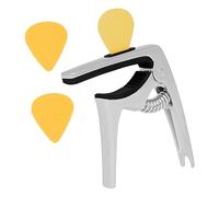 Parliky Electric Guitar Capo Spring Tension Acoustic Ukulele Accessory Easy to Use for Rhythm and Intonation