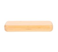 Parliky Elegant Bamboo Single Pen Case Stationery Storage Box with Simple Chic Retro Style, Safe to Handle for DIY Desktop Organising