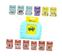 Parliky English Word Machine Educational Flash Cards for Lightweight Electronic Learning with Real Person Recording Standard Pronunciation for Early Language Development