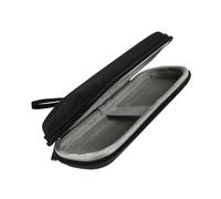 Parliky Extended Black Zippered Dictionary Translation Pen Case Stationery Pouch Organizer for Students Teachers Bank Staff with Spacious Compartments for Pens Pencils and Art Supplies