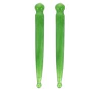 Parliky Facial Reflexology Tools 2pcs Massage Sticks Set for Deep Tissue Therapy and Muscle Knots Relief, Resin Material Designed for Self Release to Release Tensed Facial Muscles