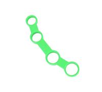 Parliky Finger Expansion Sleeves for Guitar and Piano Abs Plastic Material High Toughness Easy to Clean Finger Strengthener Tool Suitable for Ukulele Practice