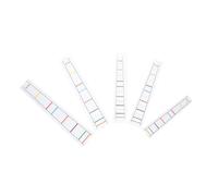 Parliky Finger Sticker Decal PVC and Paper Material Easy to Stick Cello for Intonation Correction 5 Sheets for 1/8 to 4/4 Size Cellos Suitable for Beginners and Recording Teachers