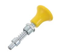 Parliky Fitness Equipment Weight Pin with Yellow Plastic Head Self-locking Pull Pin Knob for Gym Machine Height Adjustment Exercise Equipment for Home Workout