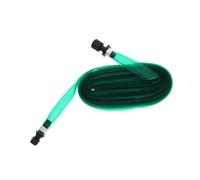 Parliky Flat Soaker Hose for Garden Irrigation with Connector Design Watering Hose for Outdoor Lawn Vegetable Patch Farm Water Supply and Cooling Sprinkler System