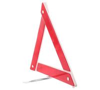Parliky Foldable Reflective Emergency Triangle Safety Sign for Cars Compact Road Warning Stand with High Visibility Reflective Plastic Suitable for Any Vehicle Portable Car Safety Triangle