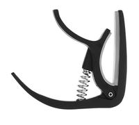 Parliky Folk Guitar Capo for Acoustic and Ukulele Spring Tension Clip for Stable Performance Easy Pitch Suitable for Beginners and Professionals